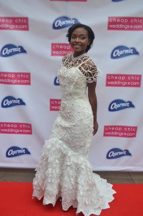 Before You Spend a Lot on that Wedding Dress, Check Out these Toilet Paper Wedding Dress Winners