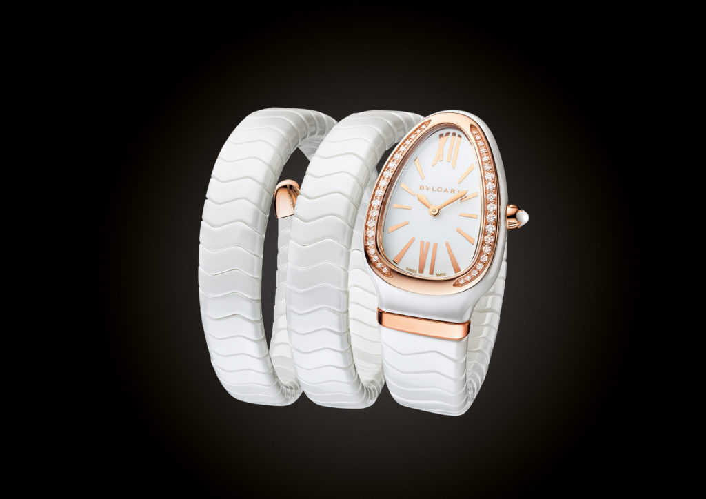 Bulgari Serpenti ceramic watch